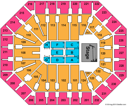US Airways Center Seating Chart